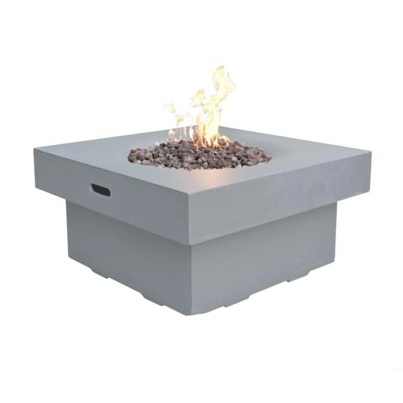 Elementi Modeno Branford Glass Fiber Reinforced Concrete Outdoor Fire Table