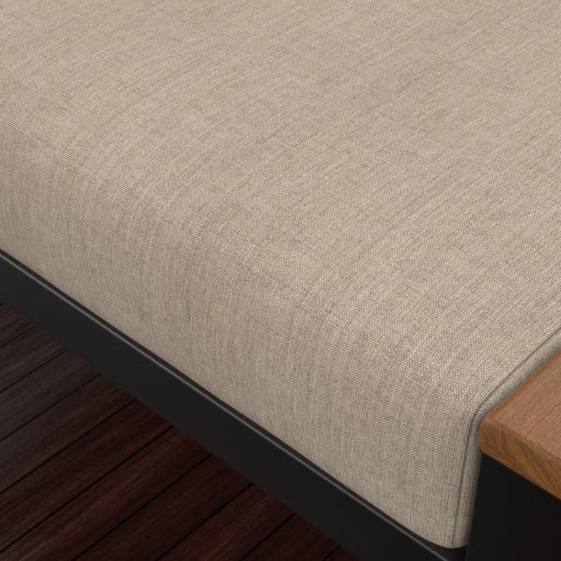 Forever Patio Hanover Aluminum Outdoor Rectangular Ottoman