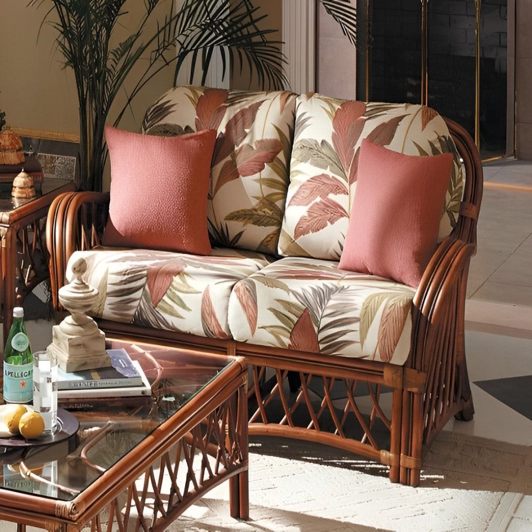 South Sea Rattan Antigua Indoor Loveseat