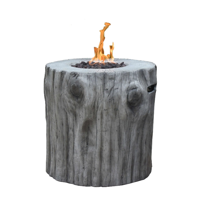 Elementi Mansfield Glass Fiber Reinforced Concrete Outdoor Fire Column