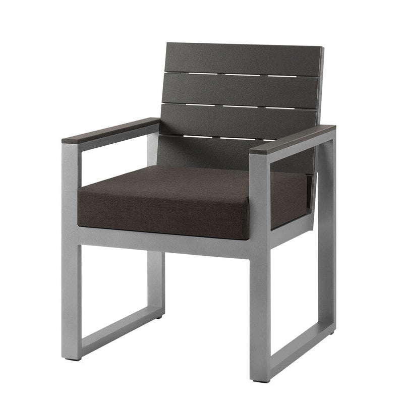 DecoScape Modera Aluminum Outdoor Dining Arm Chair