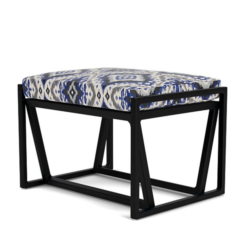 Lloyd Flanders Summit Aluminum Outdoor Ottoman