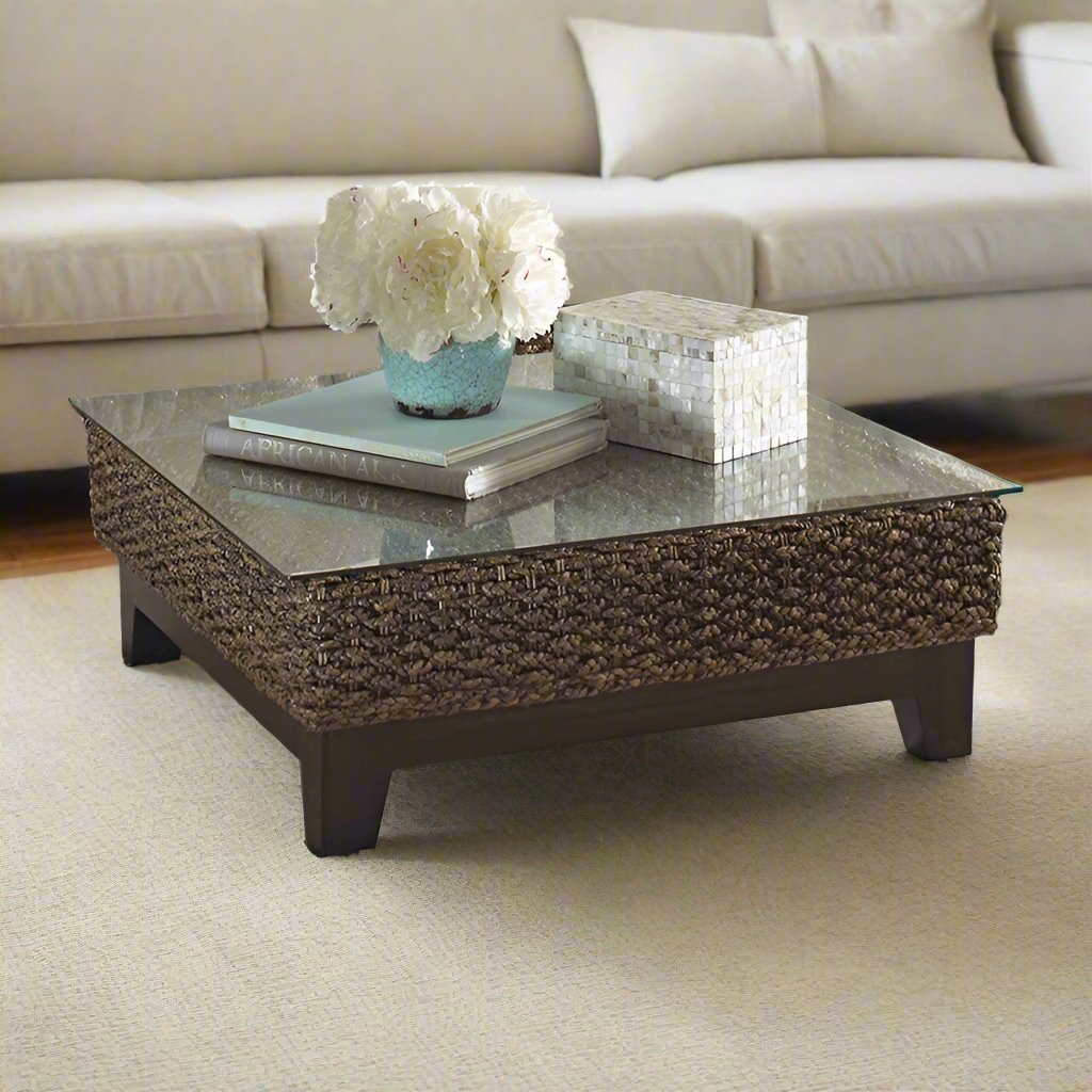 Panama Jack Sanibel Indoor Wicker Coffee Table