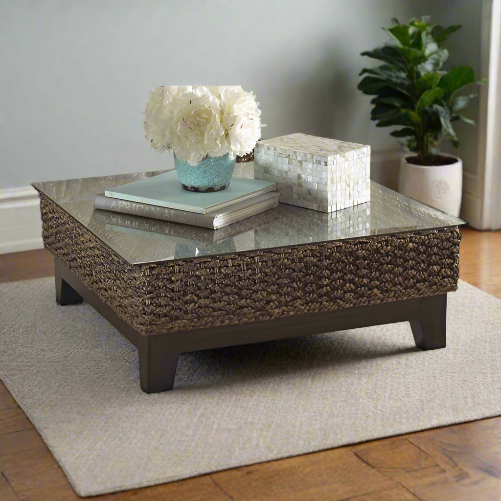 Panama Jack Sanibel Indoor Wicker Coffee Table