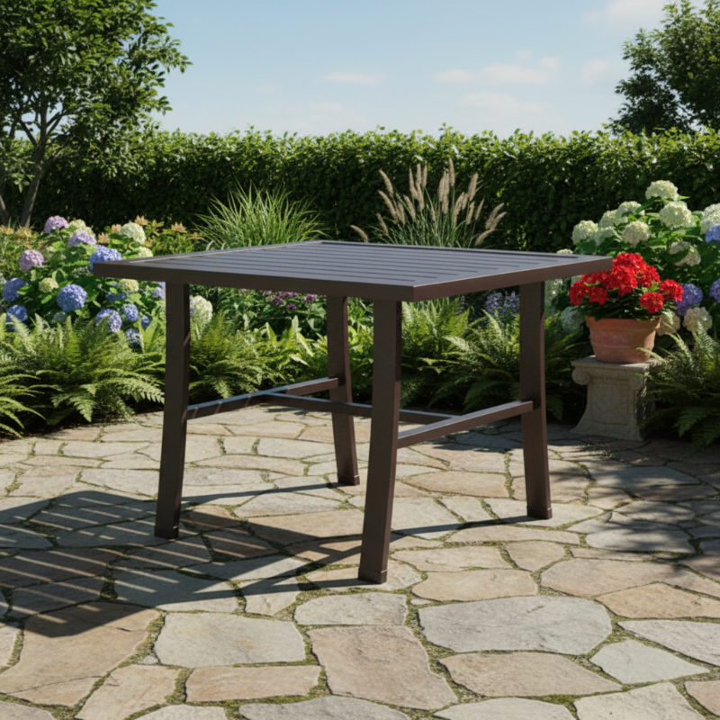 Sunset West La Jolla Aluminum Outdoor End Table