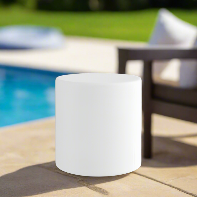 DecoScape Shelf Aluminum Outdoor Side Table