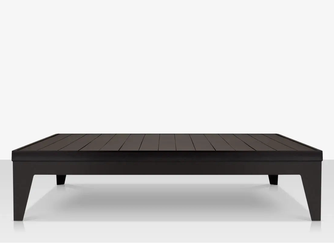 DecoScape South Beach Aluminum Outdoor Square Coffee Table