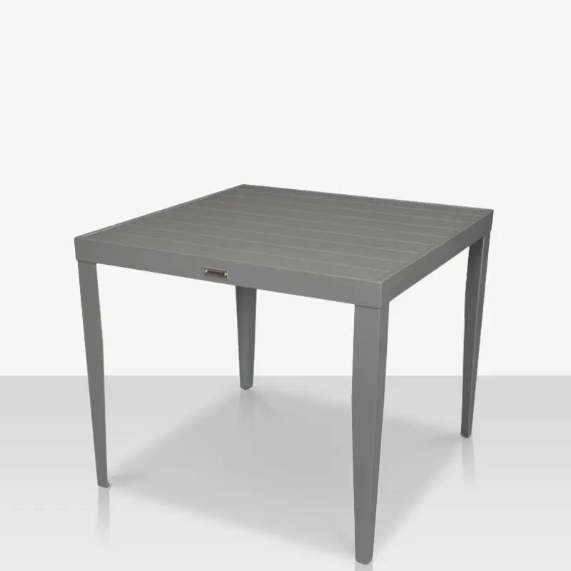 DecoScape South Beach Aluminum Outdoor Square Dining Table