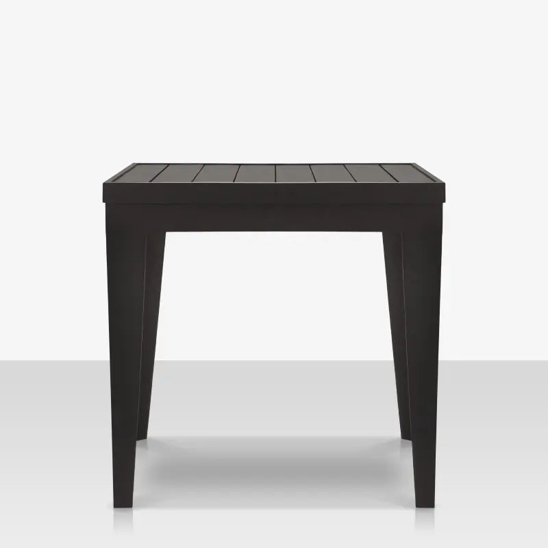 DecoScape South Beach Aluminum Outdoor Rectangular End Table