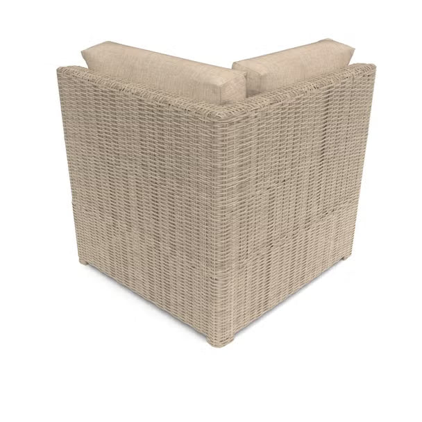 NorthCape International Terraza Wicker Outdoor Sectional 90 Degree Corner Chair