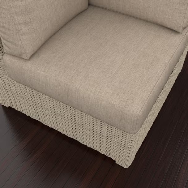 NorthCape International Terraza Wicker Outdoor Sectional 90 Degree Corner Chair