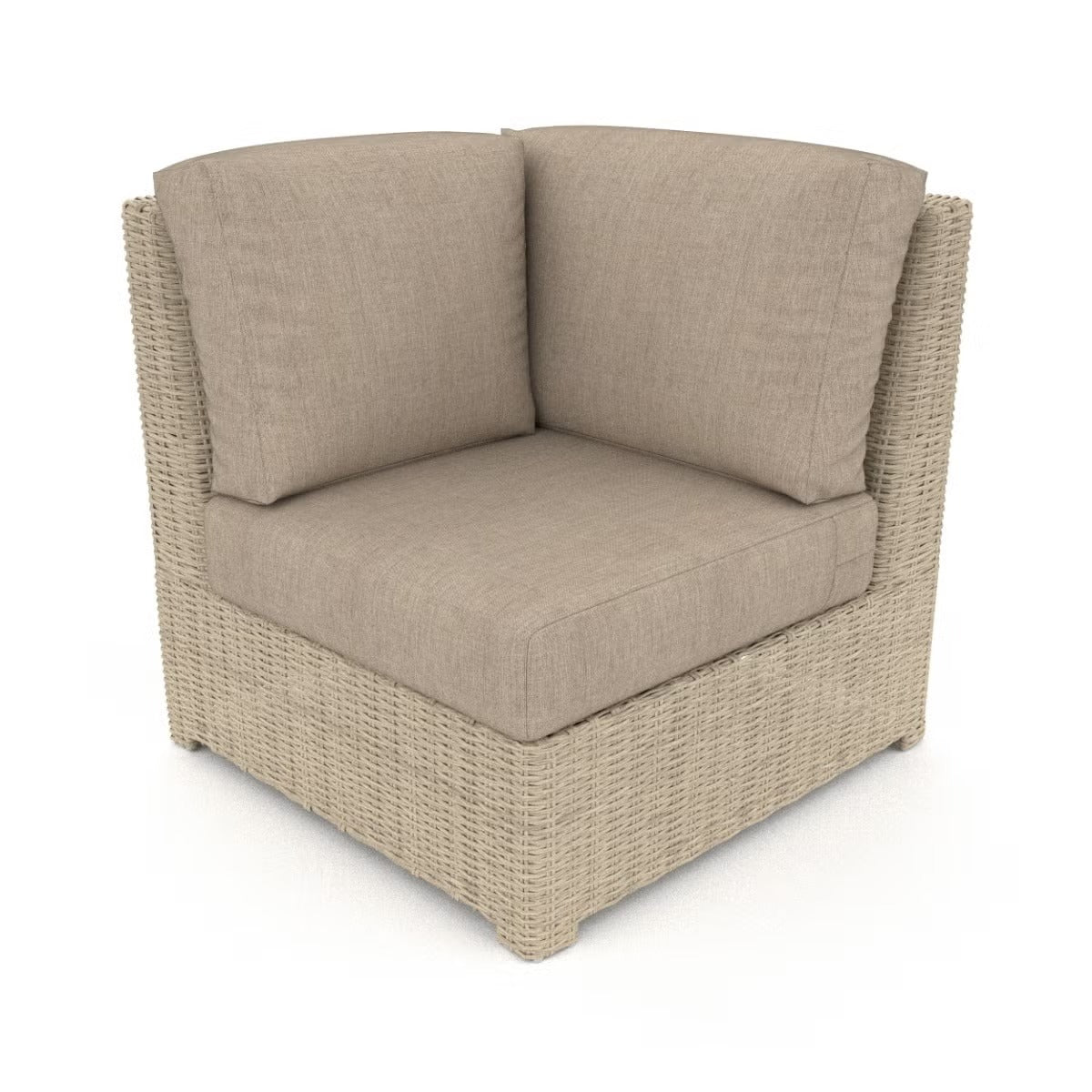 NorthCape International Terraza Wicker Outdoor Sectional 90 Degree Corner Chair