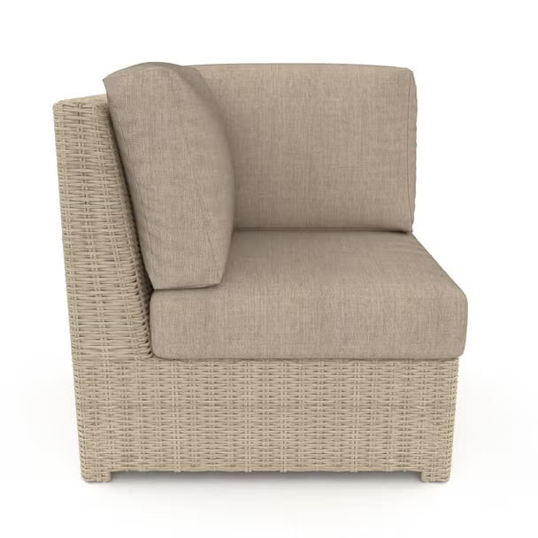 NorthCape International Terraza Wicker Outdoor Sectional 90 Degree Corner Chair