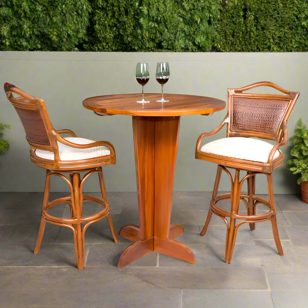 Alexander & Sheridan Serengeti Rattan Indoor 2-Person Pub Set