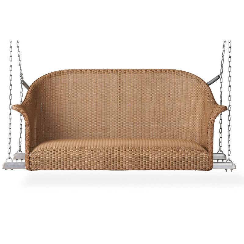 Lloyd Flanders All Seasons Settee Swing with Padded Seat