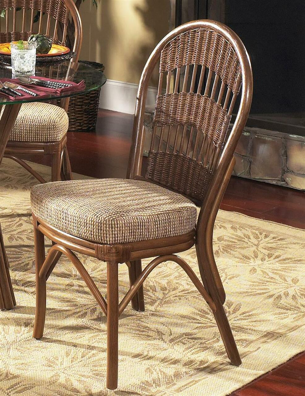 Replacement Cushions for South Sea Rattan Bermuda Dining Side Chair