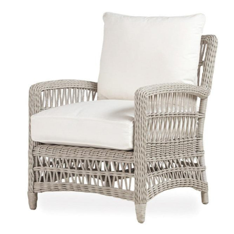 Lloyd Flanders Mackinac Woven Vinyl Outdoor Lounge Chair