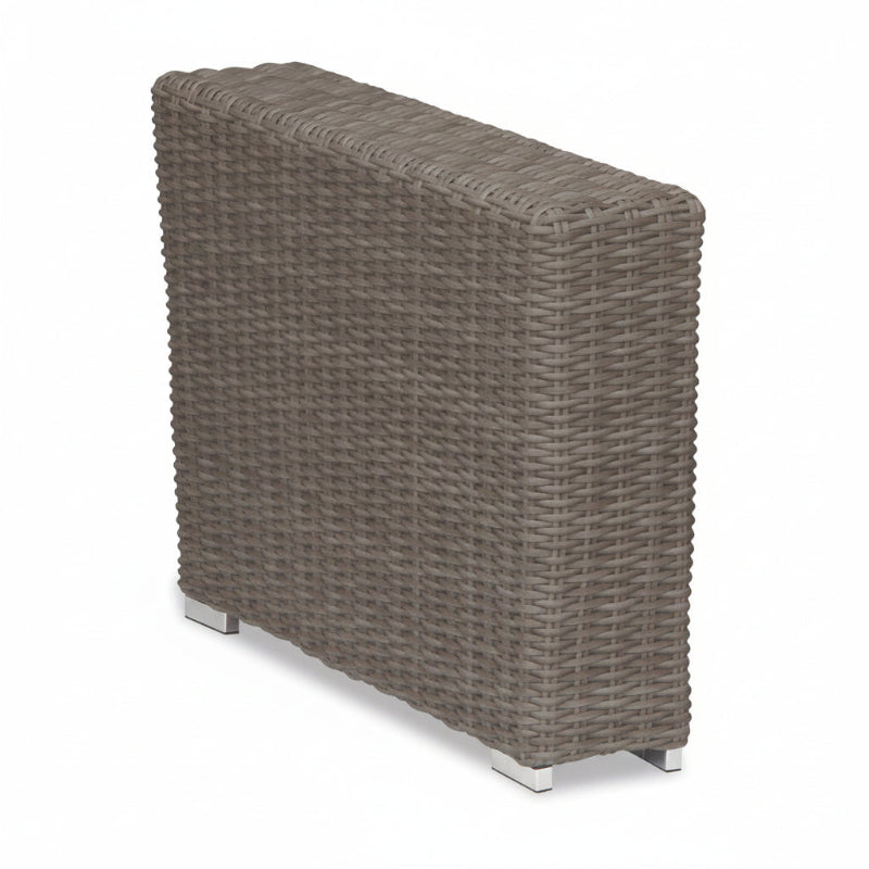 Sunset West Coronado Wicker Outdoor Wedge Side Table