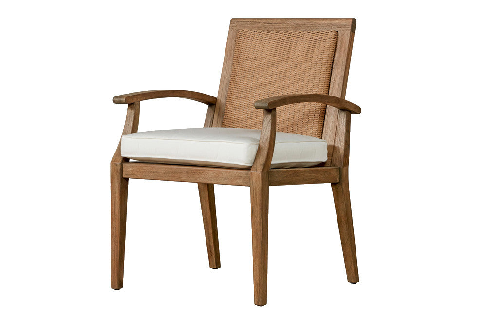 Replacement Cushions for Lloyd Flanders Wildwood Teak Dining Arm Chair