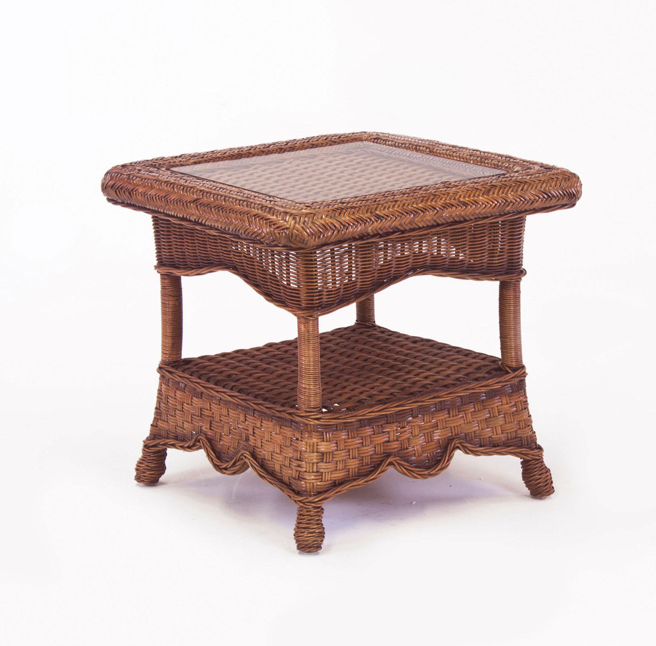 South Sea Rattan Autumn Morning Indoor Wicker End Table