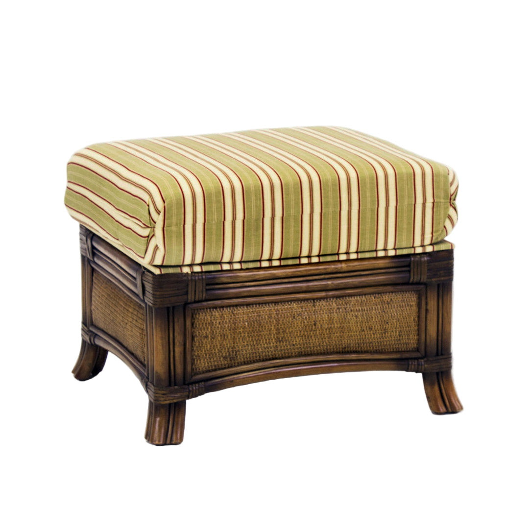 South Sea Rattan Pacifica Rattan Indoor Ottoman