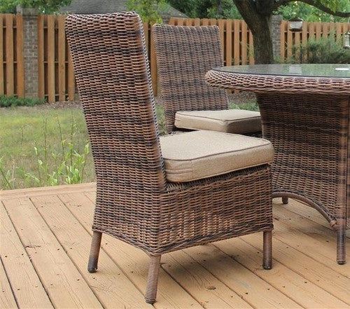 Replacement Cushions for South Sea Rattan Del Ray Dining Side Chair