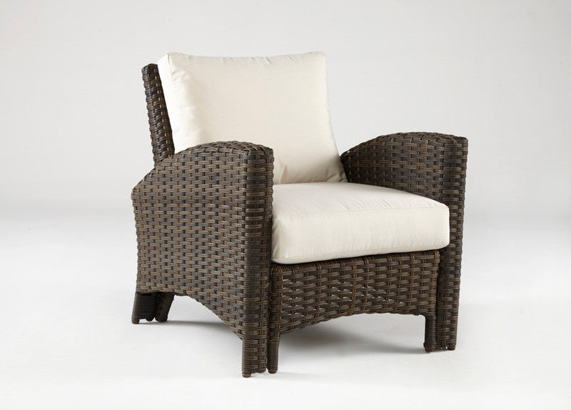 South Sea Rattan Panama Wicker Lounge Chair