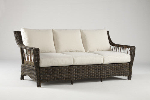 Replacement Cushions for South Sea Rattan St John Wicker Sofa, Left and Right Arm Sofa