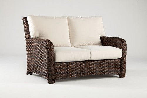 Replacement Cushions for South Sea Rattan Saint Tropez Wicker Love Seat