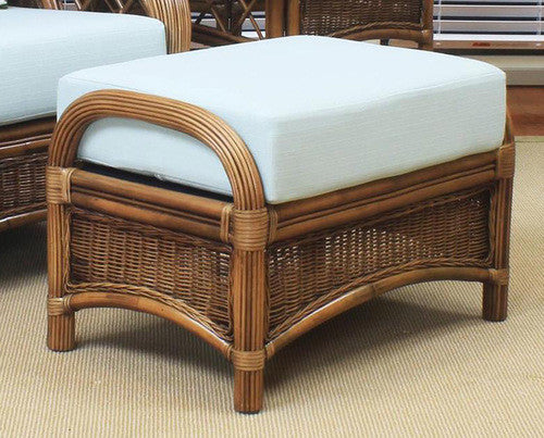 Replacement Cushions for South Sea Rattan Bali Ottoman