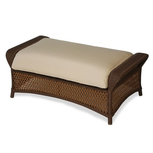 Replacement Cushions for Lloyd Flanders Grand Traverse  Wicker Large Ottoman