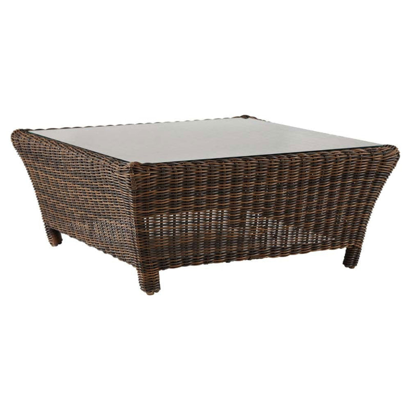 South Sea Rattan Del Ray Resin Wicker Outdoor Square Coffee Table