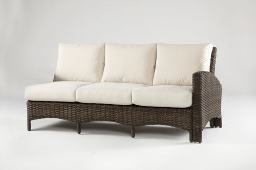 Replacement Cushions for South Sea Rattan Panama Wicker Left and Right Arm Facing Sofa
