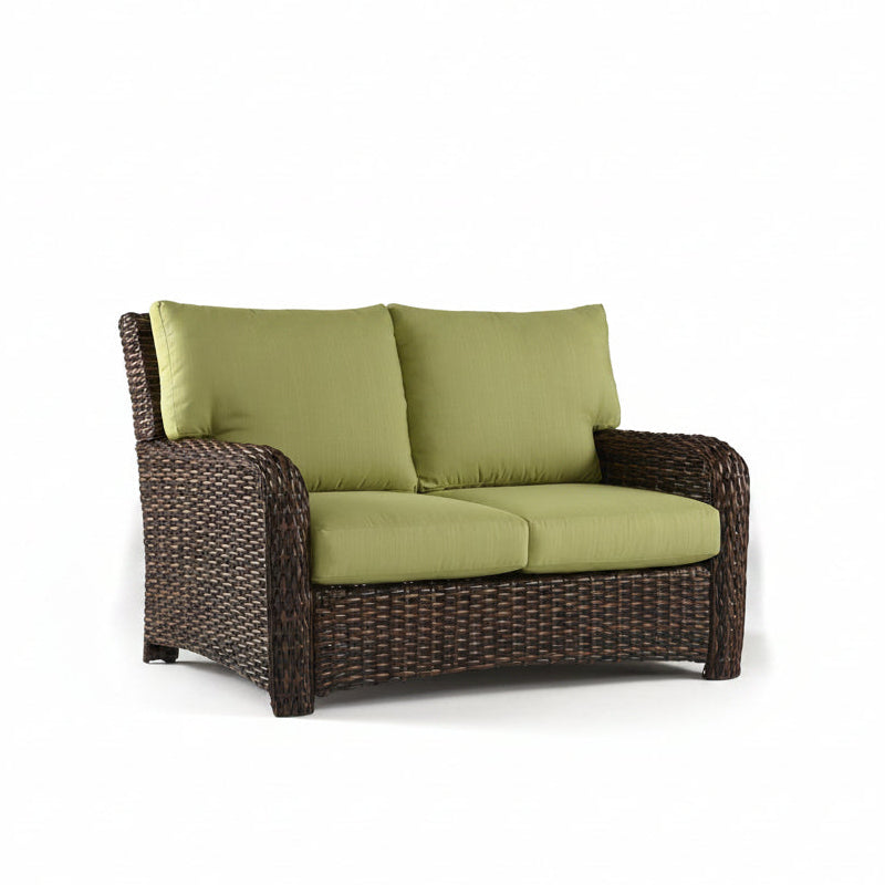 South Sea Rattan Saint Tropez Wicker Outdoor 6-Person Patio Lounge Set