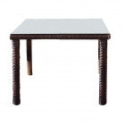 South Sea Rattan Saint Tropez Outdoor Wicker Square Dining Table