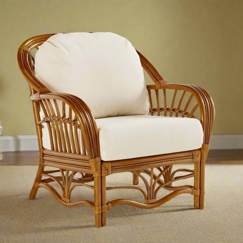 South Sea Rattan Palm Harbor Indoor Lounge Chair