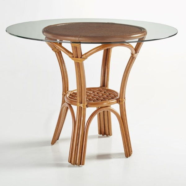 South Sea Rattan Palm Harbor Indoor Dining Table With Size Options
