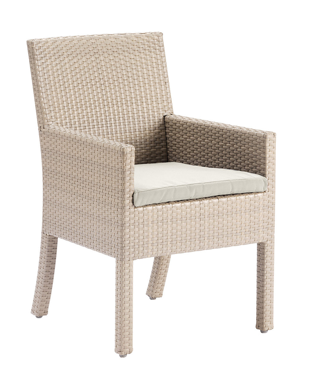 Hospitality Rattan Rubix 5 PC Arm Chair Dining Set