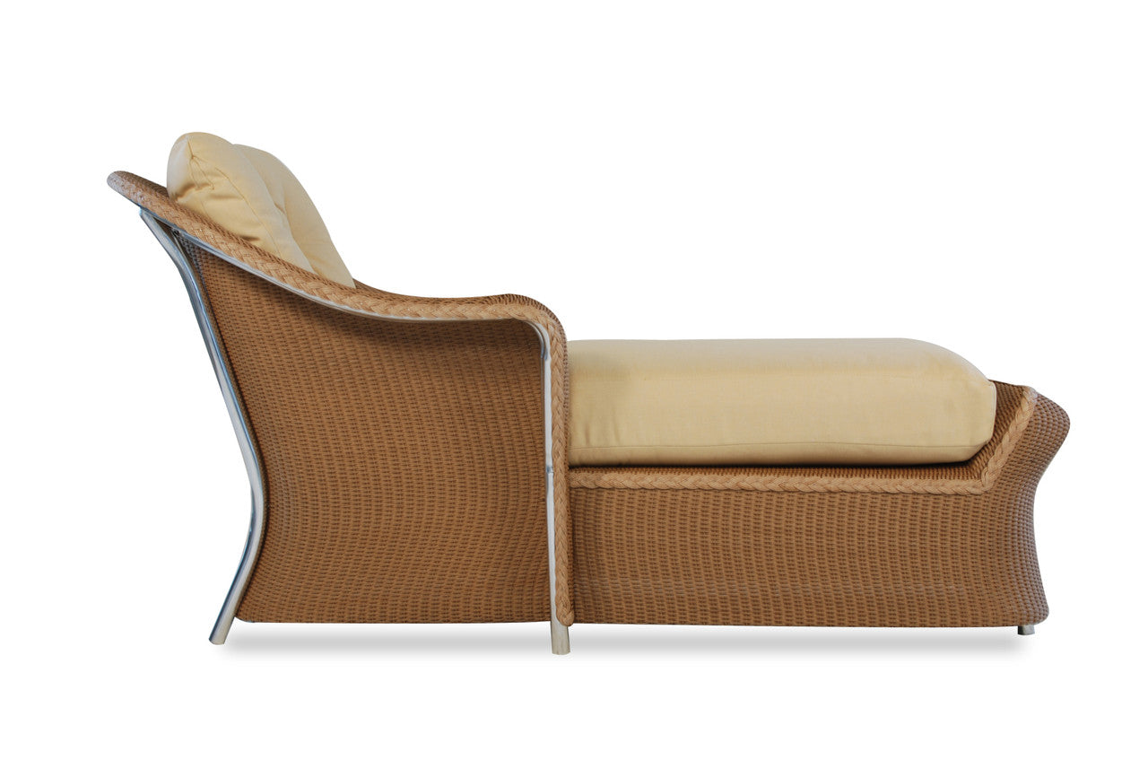 Lloyd Flanders Reflections Wicker Day Chaise Lounge