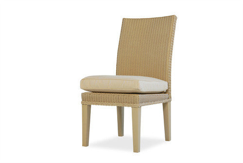 Replacement Cushions for Lloyd Flanders Hamptons Wicker Armless Dining Chair