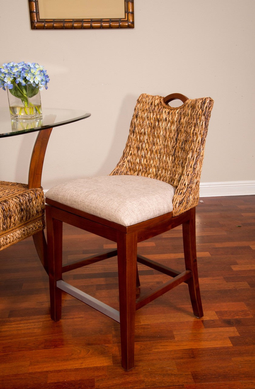 Alexander & Sheridan Belize Rattan Indoor Counter Chair