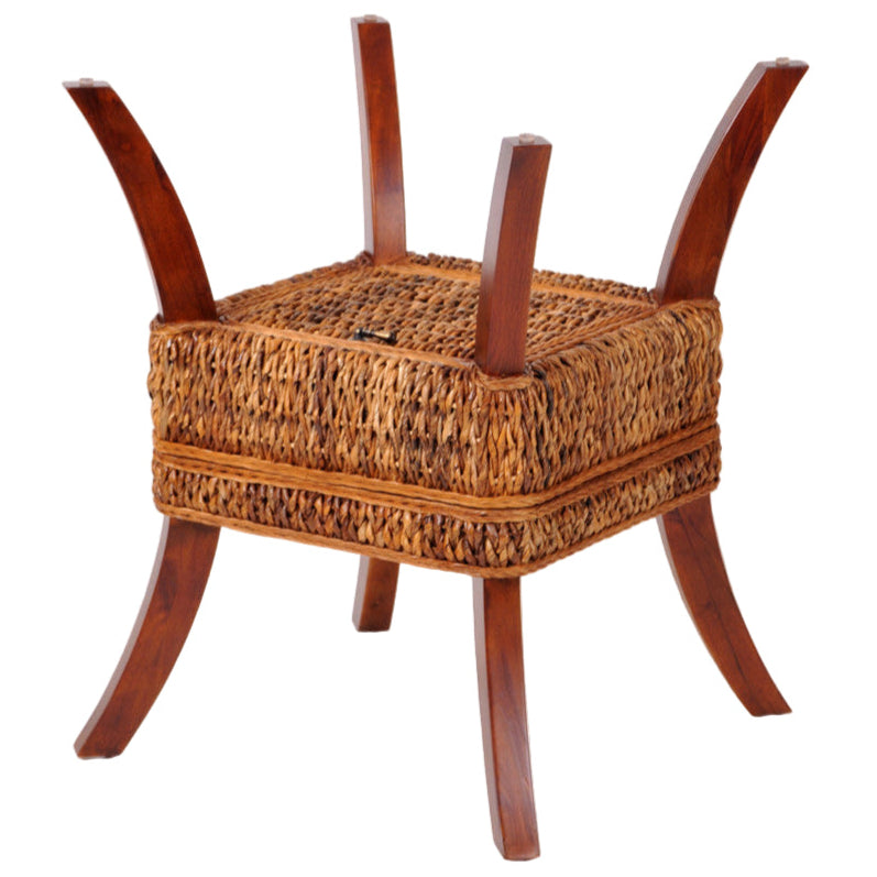 Alexander & Sheridan Belize Rattan Indoor Counter Table in Rustic