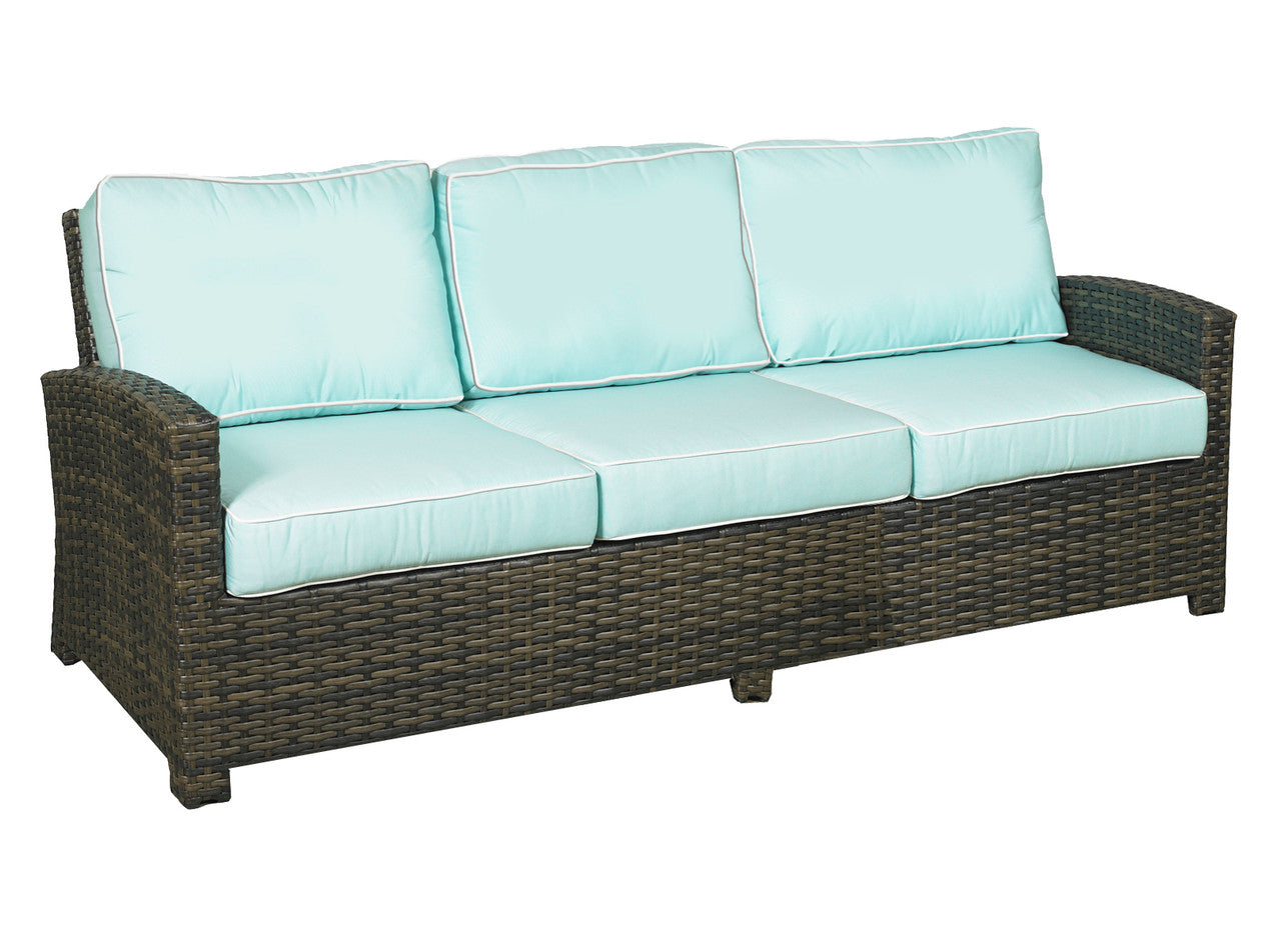 Forever Patio Brookside Wicker 3 Seater Sofa