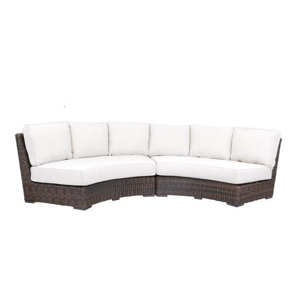 Replacement Cushions for Sunset West Montecito Curved Loveseat