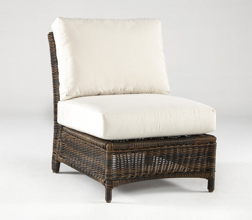 Replacement Cushions for South Sea Rattan Del Ray Armless Chair