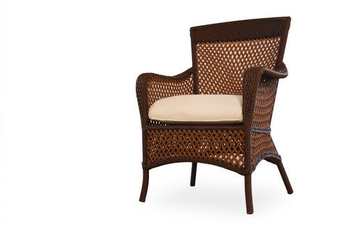 Replacement Cushions for Lloyd Flanders Grand Traverse  Wicker Dining Armchair