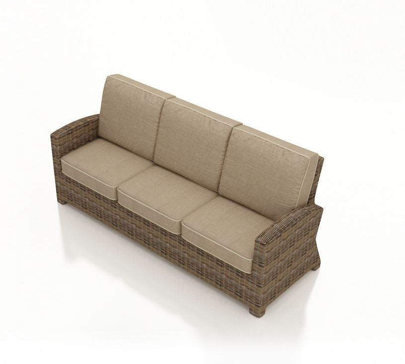 Forever Patio Cypress Wicker 3-Seater Sofa