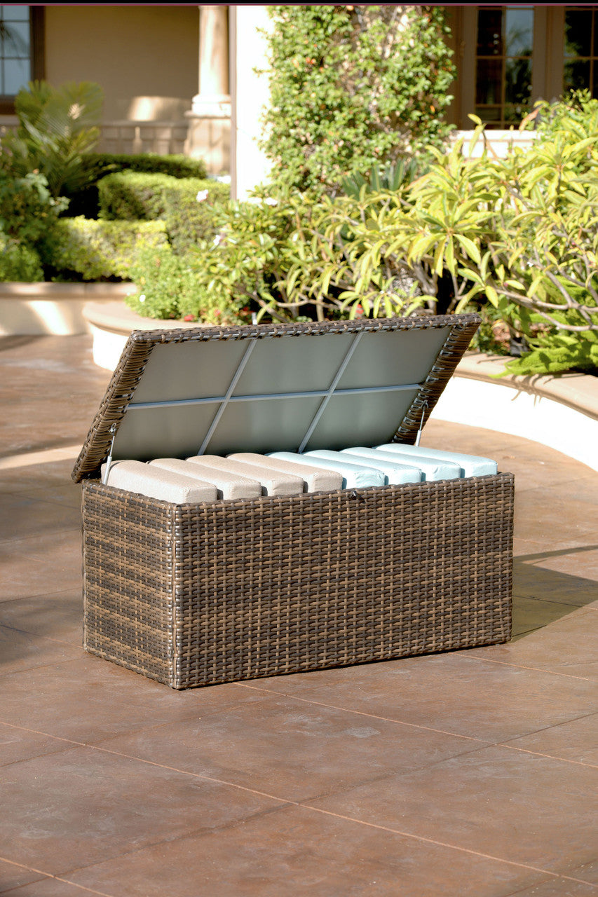 Forever Patio Universal Wicker Cushion Storage Box-Premium Weave