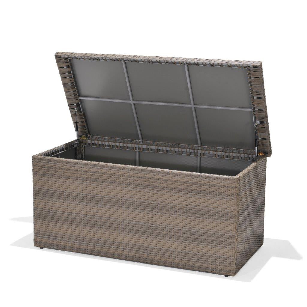 Forever Patio Universal Woven Cushion Storage Box - Flat Weave