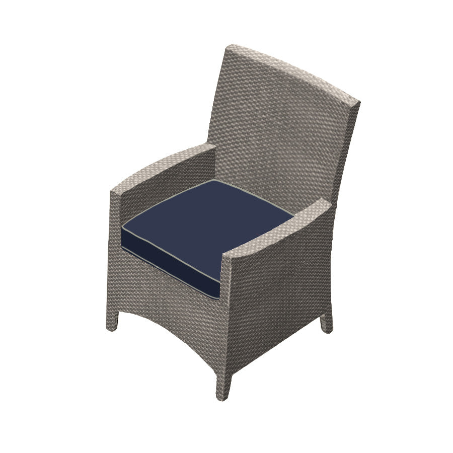 Forever Patio Universal Woven Dining Armchair - Flat Weave